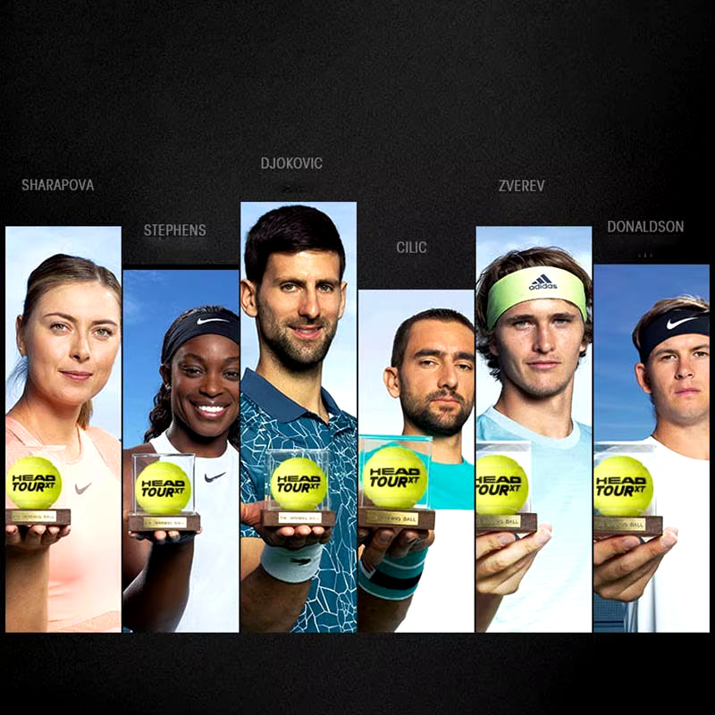 Professional Tennis 4B TEAM 3 Tour X Training Ball T 3B Pro Match Balls High Elasticity Resistant Durable Excesice