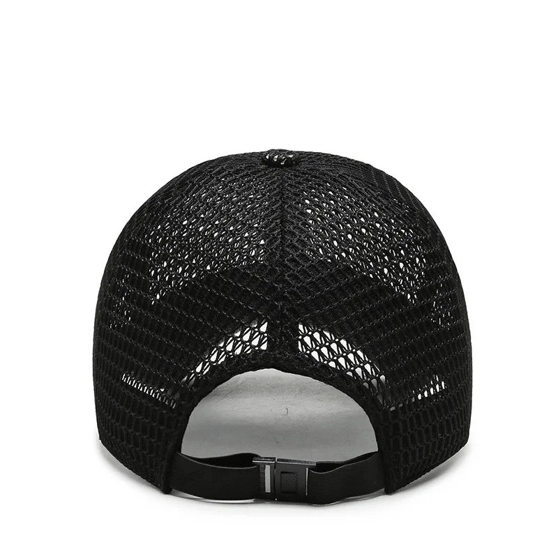 Breathable Mesh Snapback Sport Cap