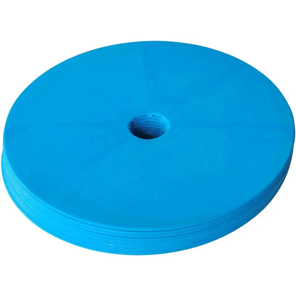 10 PCE Flat Cones Marker Disc High Quality Training Aids Sports Training Equipment Accessories