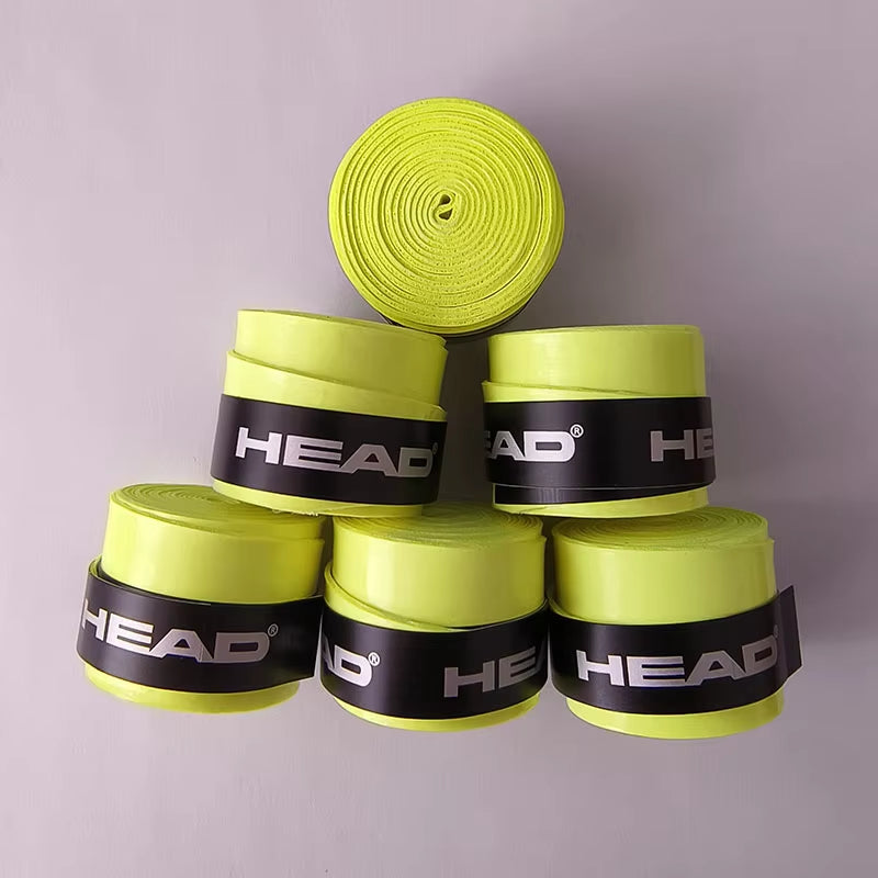 6 Pieces Original Overgrip anti Slip Tennis Racket Sweatband Grips Padel Shock Absorption Grip Tape Training Accessories