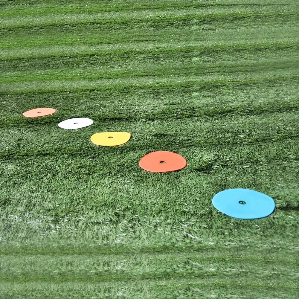 10 PCE Flat Cones Marker Disc High Quality Training Aids Sports Training Equipment Accessories