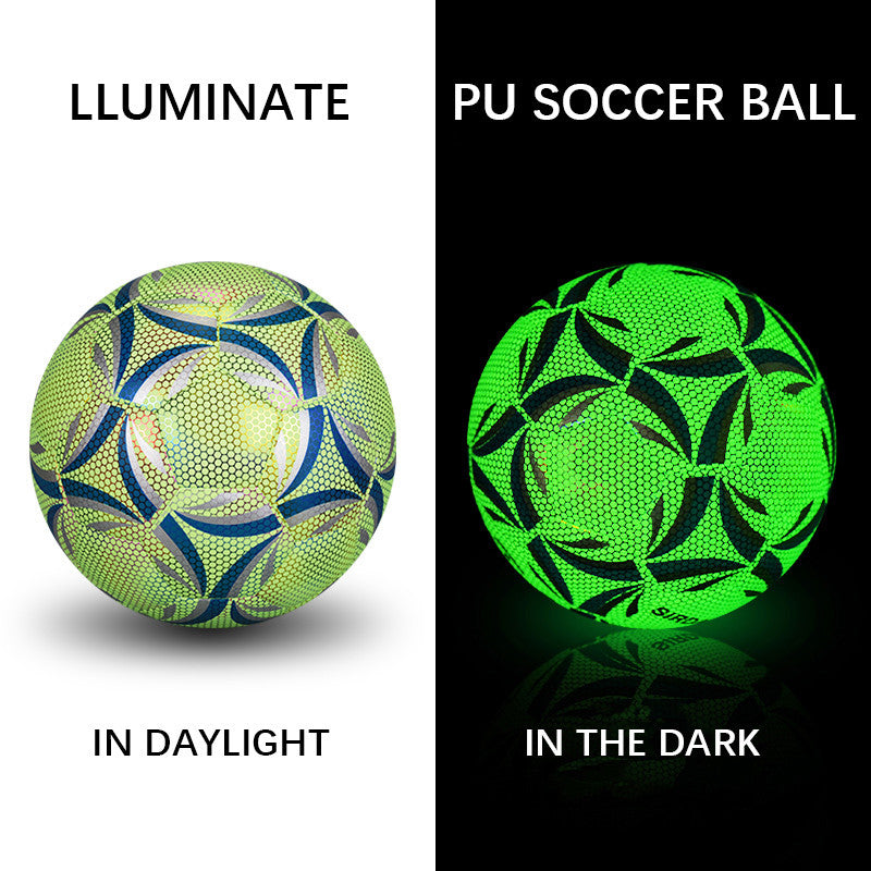 Glow-In-The-Dark Soccer ball Football - Training Ball Sizes 4/5