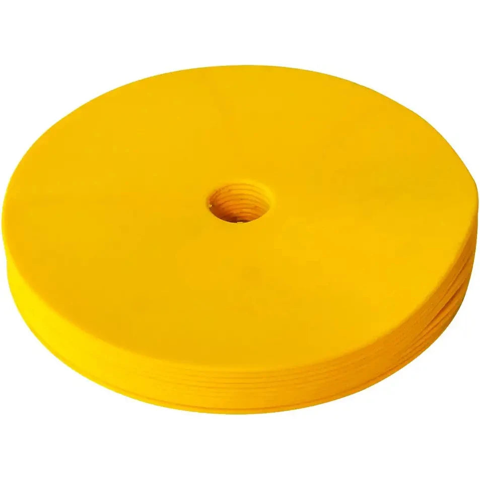 10 PCE Flat Cones Marker Disc High Quality Training Aids Sports Training Equipment Accessories