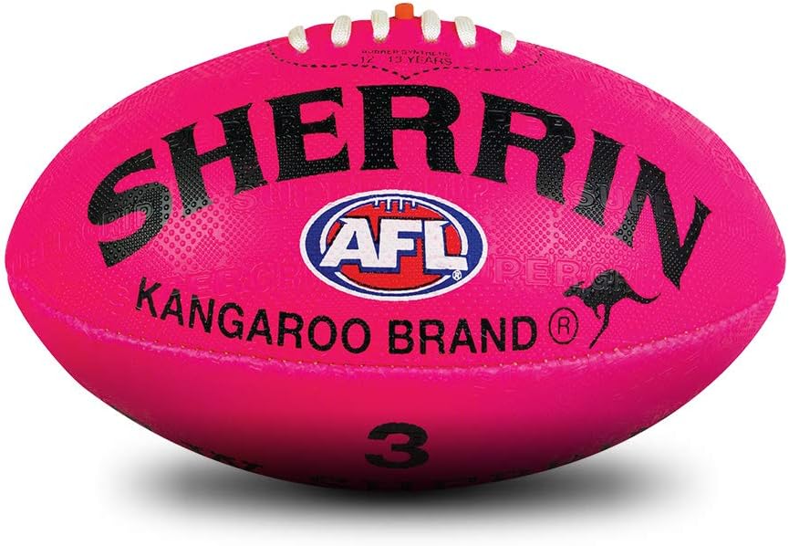 AFL Football Pink - KB Synthetic Supergrip
