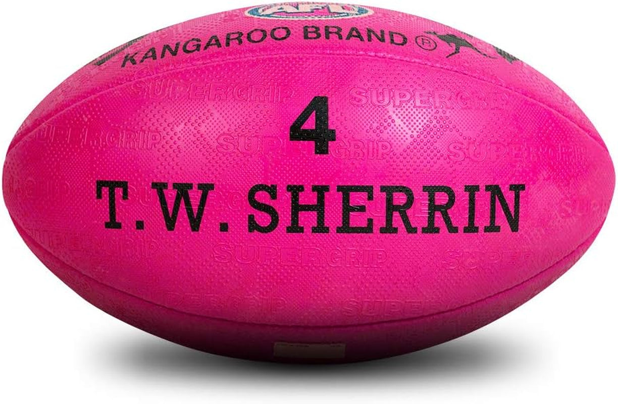 AFL Football Pink - KB Synthetic Supergrip