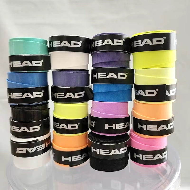 6 Pieces Original Overgrip anti Slip Tennis Racket Sweatband Grips Padel Shock Absorption Grip Tape Training Accessories