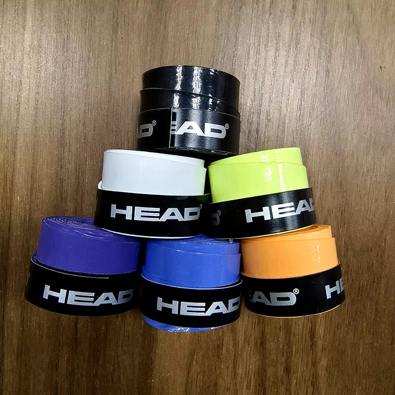 6 Pieces Original Overgrip anti Slip Tennis Racket Sweatband Grips Padel Shock Absorption Grip Tape Training Accessories