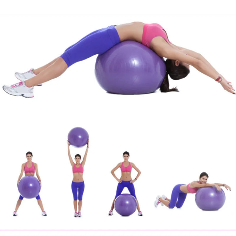 Exercise Ball - 45Cm Yoga Pilates Fitness Balls with Pump