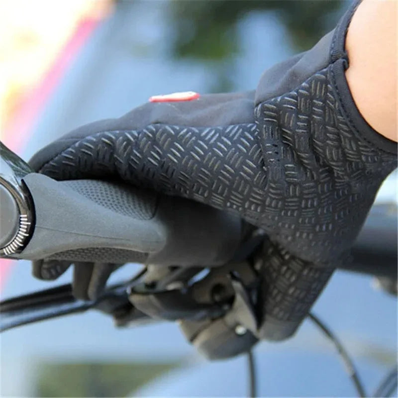 Gloves for Bicycle, Gym & Outdoor Sports - Waterproof Thermal Non-Slip Gloves