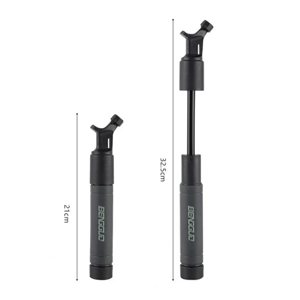 Hand Pump Compact Size Ergonomic Design Football, Basketball Pump Lightweight Sports Ball Air Pump with Inflation Needle