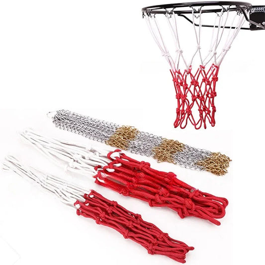Basketball Net - Standard Nylon Thread & Chain Mesh Options