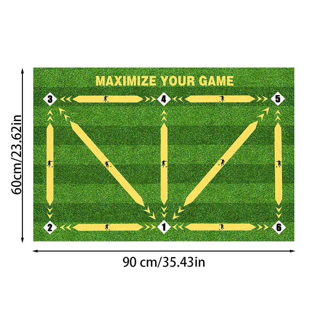 Football | Soccer Training Mat Soccer - Enhance Your Skills