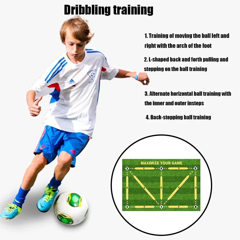 Football | Soccer Training Mat Soccer - Enhance Your Skills