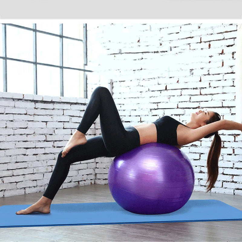 Exercise Ball - 45Cm Yoga Pilates Fitness Balls with Pump