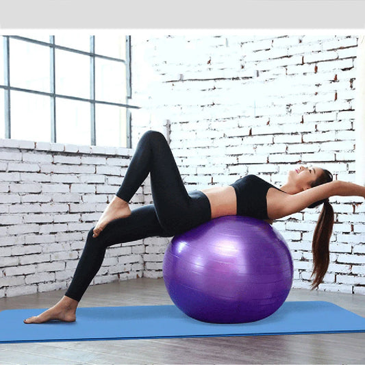 Exercise Ball - 45Cm Yoga Pilates Fitness Balls with Pump