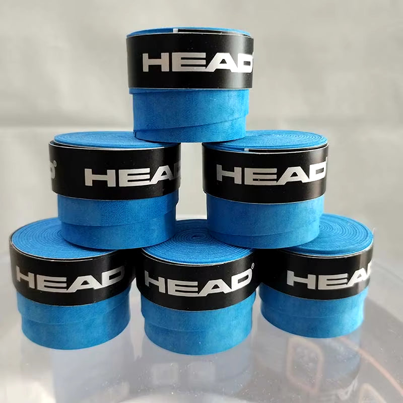 6 Pieces Original Overgrip anti Slip Tennis Racket Sweatband Grips Padel Shock Absorption Grip Tape Training Accessories