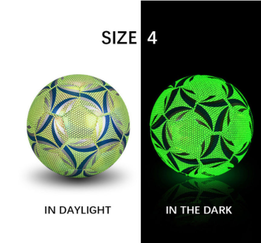 Glow-In-The-Dark Soccer ball Football - Training Ball Sizes 4/5