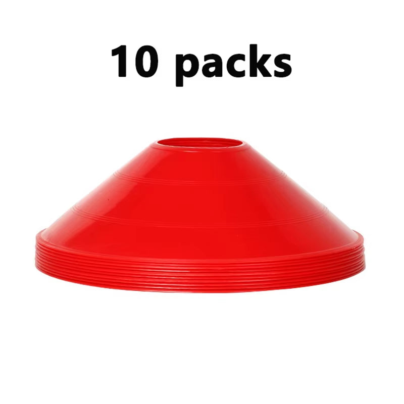 10Pcs Cone Set - Training Equipment for all sports, Agility Obstacles Training Sport Accessories
