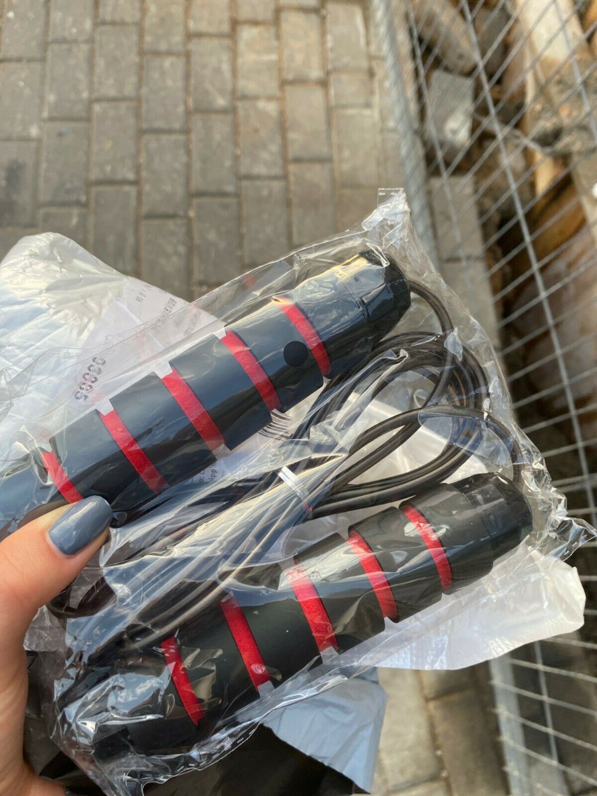 Jump' Rope Tangle-Free Rapid Speed Jumping Rope Cable with Ball Bearings Steel Skipping Rope Gym Fitness Home Exercise Slim Body