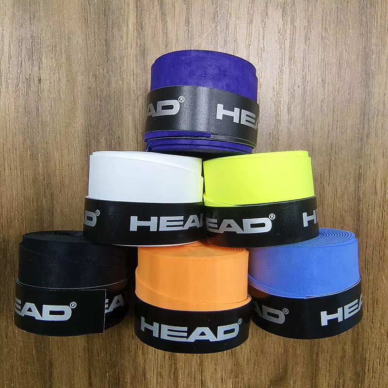 6 Pieces Original Overgrip anti Slip Tennis Racket Sweatband Grips Padel Shock Absorption Grip Tape Training Accessories