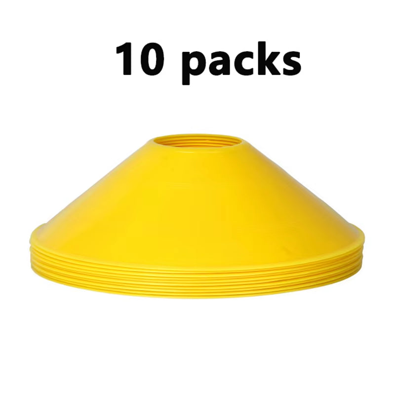 10Pcs Cone Set - Training Equipment for all sports, Agility Obstacles Training Sport Accessories