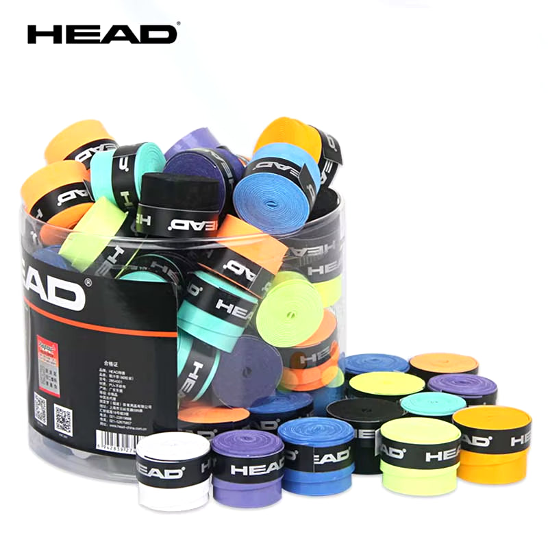 6 Pieces Original Overgrip anti Slip Tennis Racket Sweatband Grips Padel Shock Absorption Grip Tape Training Accessories