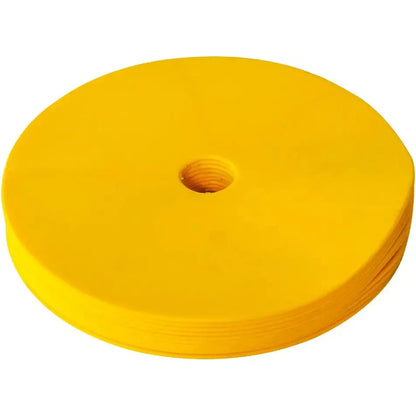 10 PCE Flat Cones Marker Disc High Quality Training Aids Sports Training Equipment Accessories
