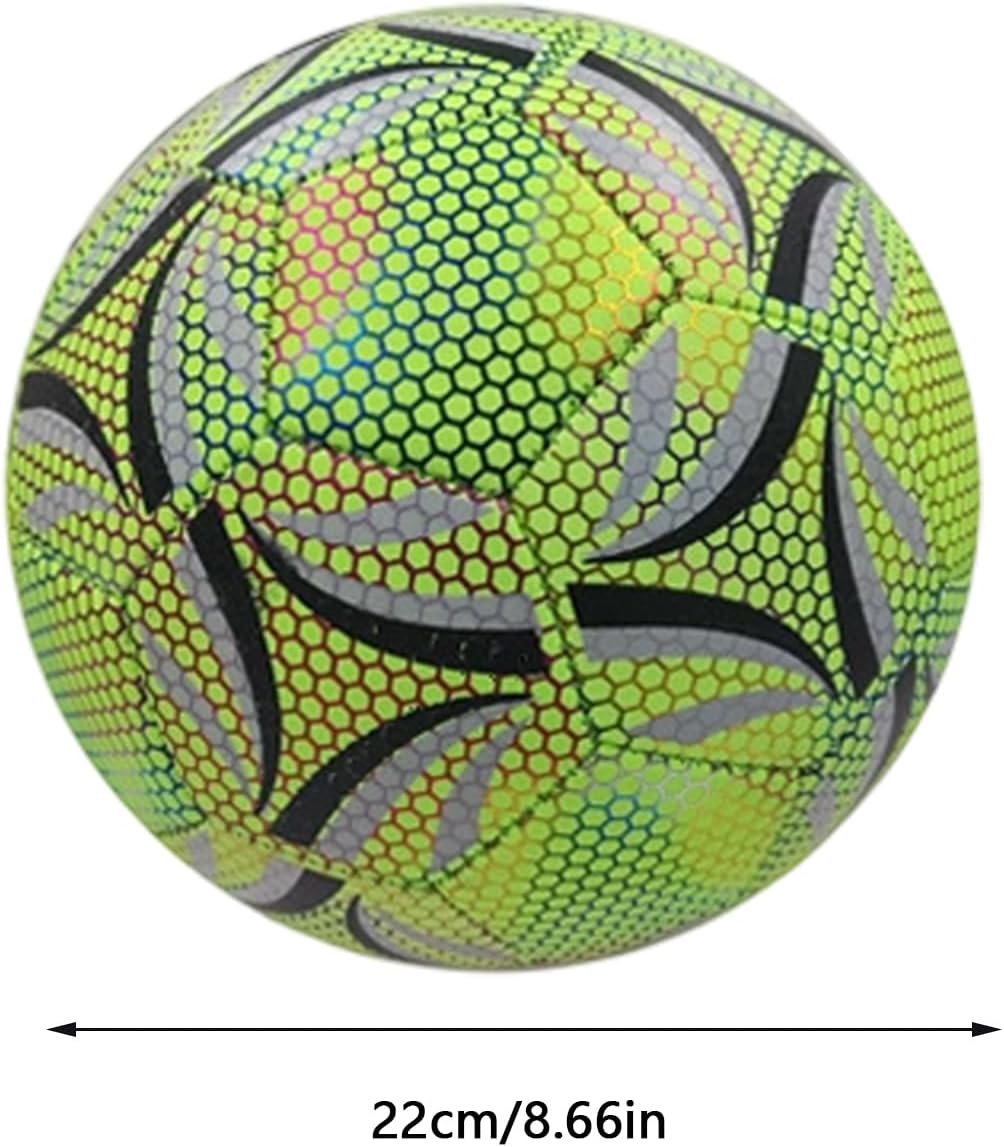 Glow in the dark Football - Light up Soccer Ball