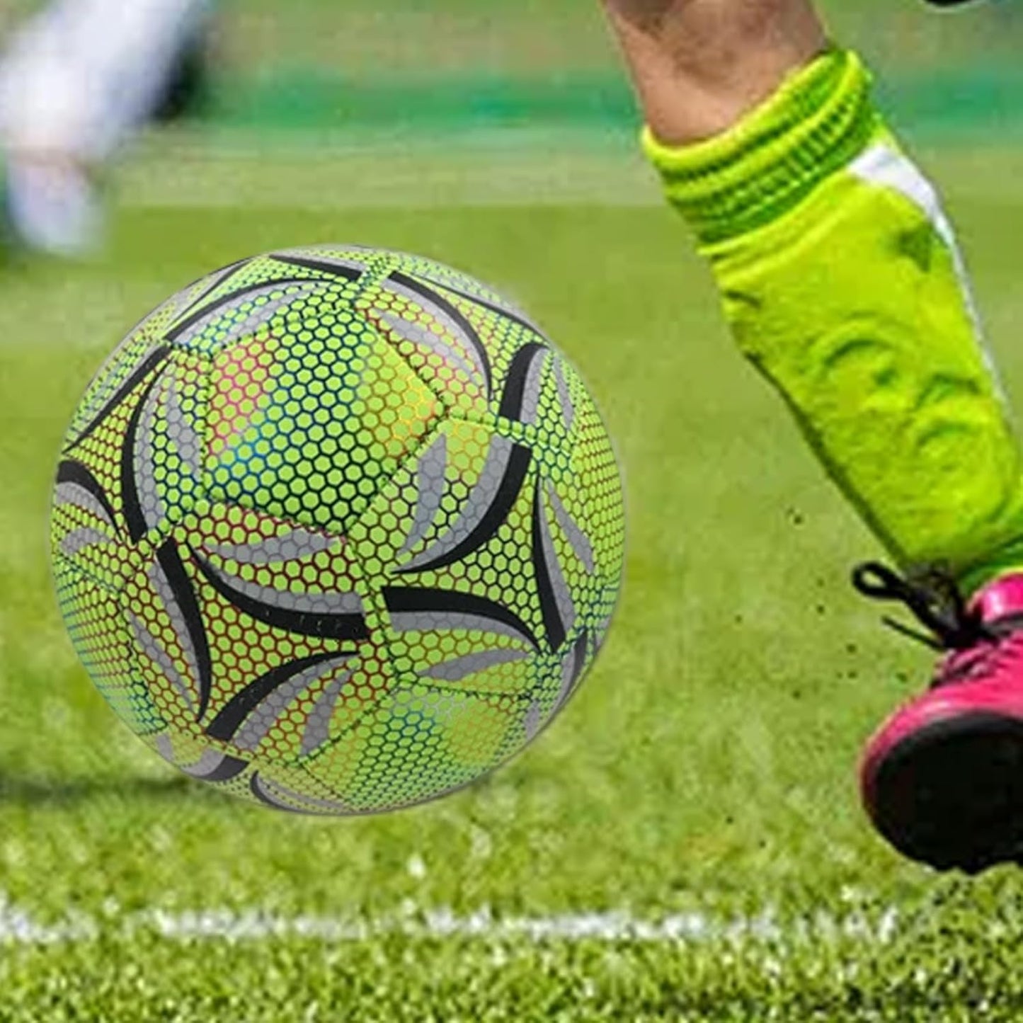 Glow in the dark Football - Light up Soccer Ball