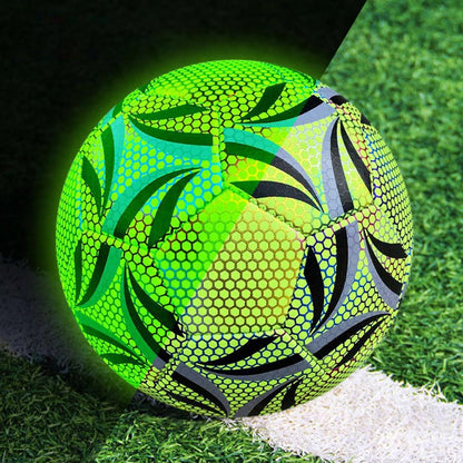 Glow in the dark Football - Light up Soccer Ball