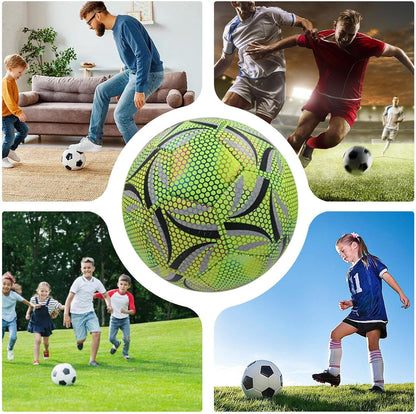 Glow in the dark Football - Light up Soccer Ball