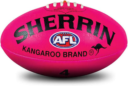 AFL Football Pink - KB Synthetic Supergrip 