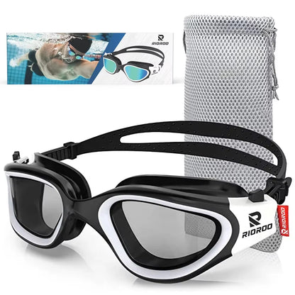 Adult Swim Glasses Professional Goggles Anti-Fog UV Protection Men Women Swimming Goggles Waterproof Adjustable Silicone Inpool