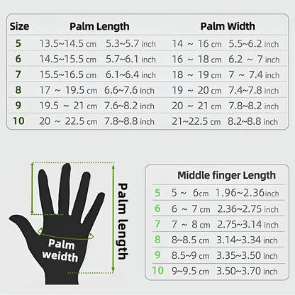 Youth & Adult Goalie Goalkeeper Gloves, 4mm Latex with Fingersaver
