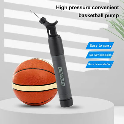 Hand Pump Compact Size Ergonomic Design Football, Basketball Pump Lightweight Sports Ball Air Pump with Inflation Needle