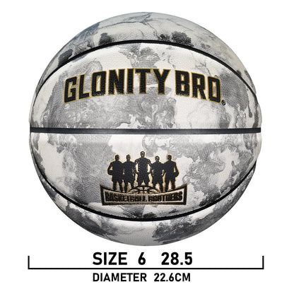 Glowing Green Basketball for Men Women,Official Size 5/6/7 Soft Composite Leather In&Outdoor Street Luminous Ball Night Use Game