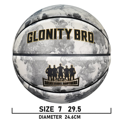 Glowing Green Basketball for Men Women,Official Size 5/6/7 Soft Composite Leather In&Outdoor Street Luminous Ball Night Use Game