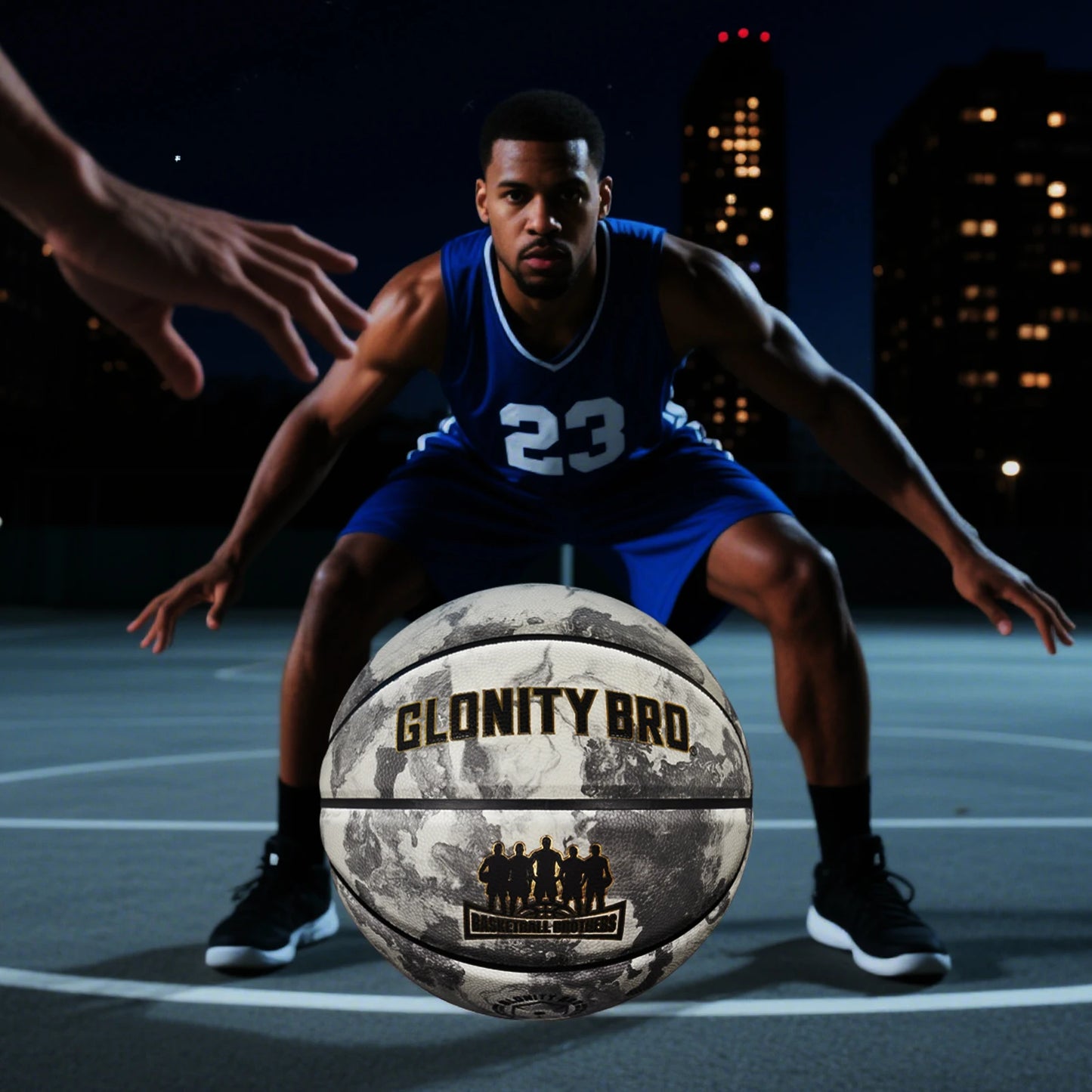 Glowing Green Basketball for Men Women,Official Size 5/6/7 Soft Composite Leather In&Outdoor Street Luminous Ball Night Use Game