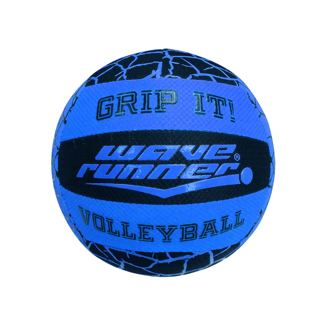 Wave Runner Grip It Volleyball 20cm with pump (deflated) Asst