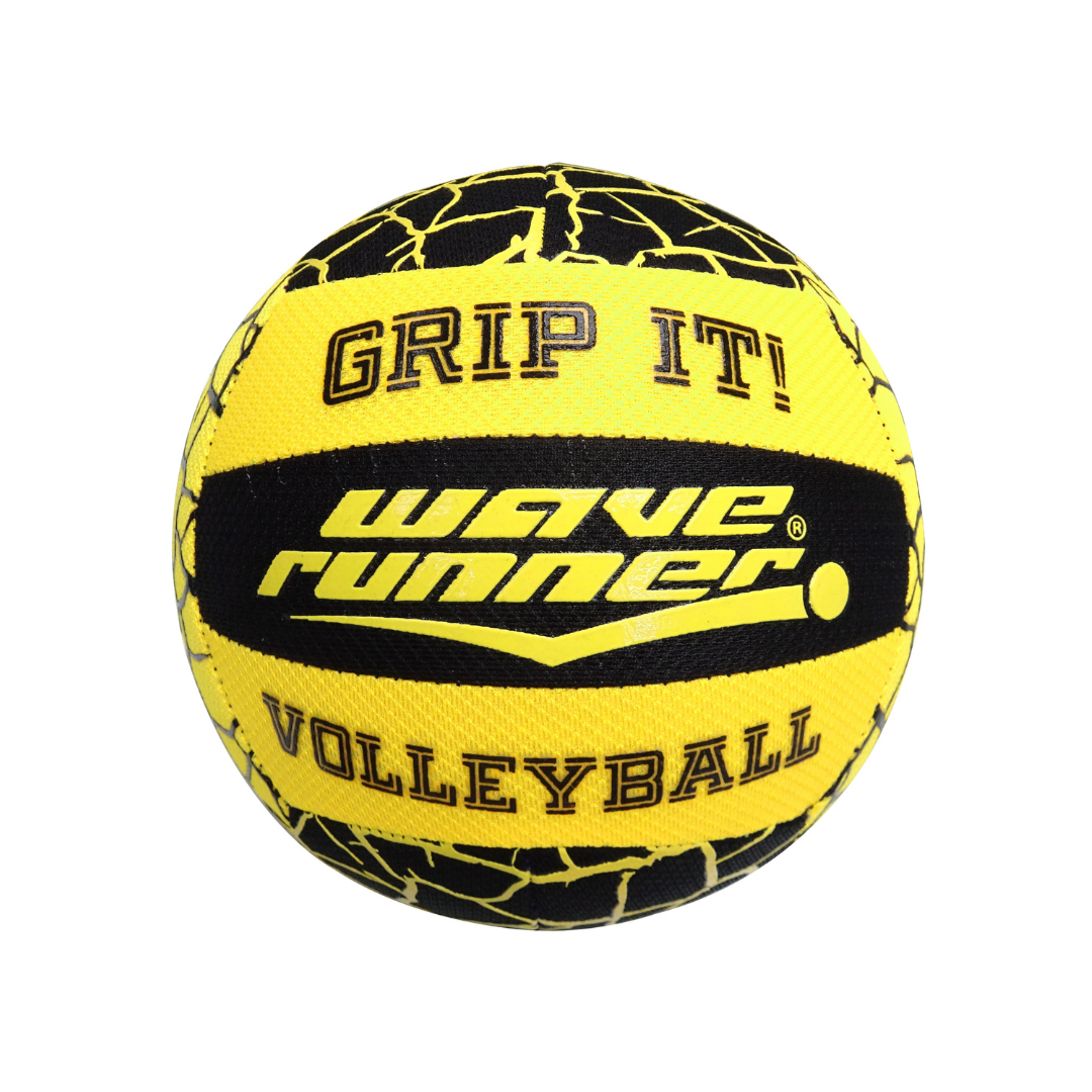 Wave Runner Grip It Volleyball 20cm with pump (deflated) Asst