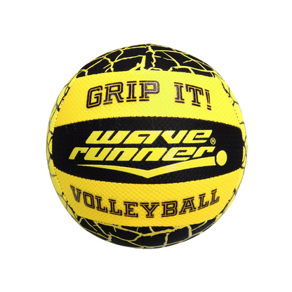 Wave Runner Grip It Volleyball 20cm with pump (deflated) Asst
