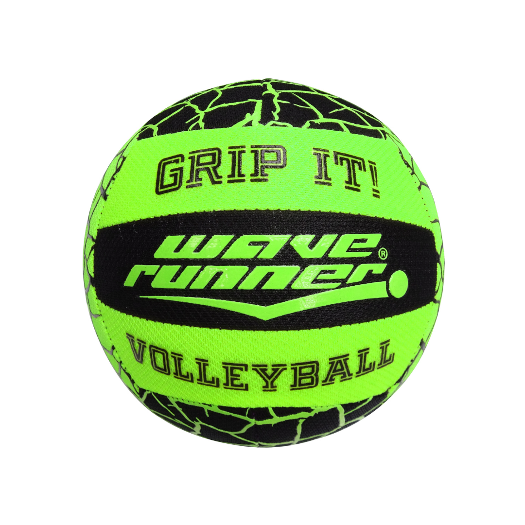 Wave Runner Grip It Volleyball 20cm with pump (deflated) Asst