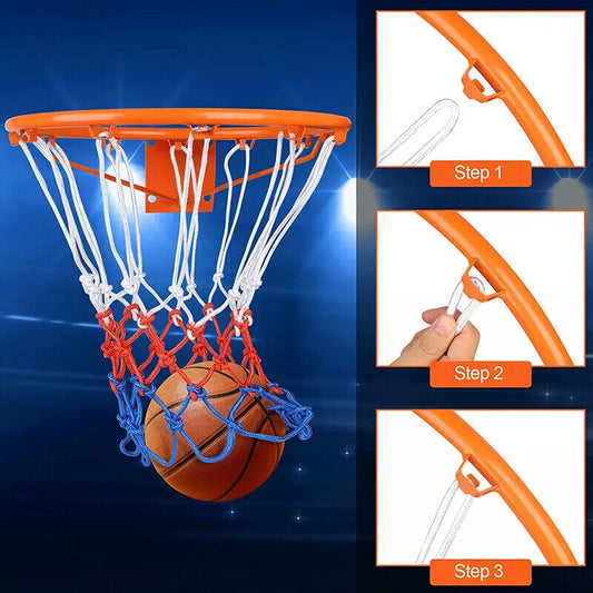 45CM Basketball Ring Hoop Net Wall Mounted Outdoor Hanging Basket ProfessionalAU