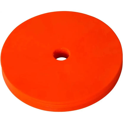 10 PCE Flat Cones Marker Disc High Quality Training Aids Sports Training Equipment Accessories